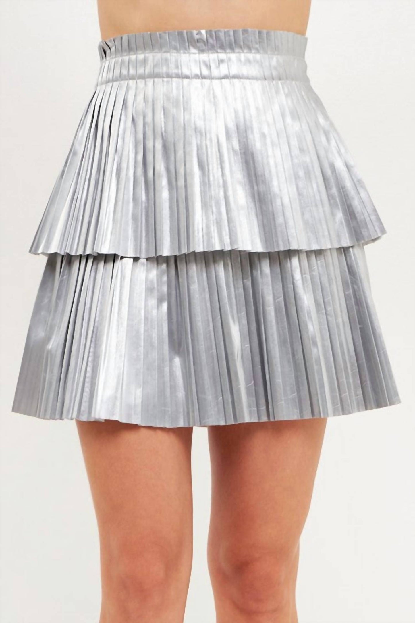 Endless Rose - Holiday Party Pleated Mini Skirt