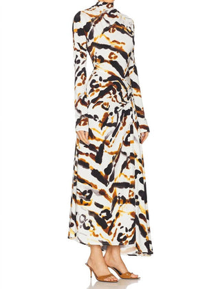 A.L.C. - Lia Jersey Printed Maxi Dress