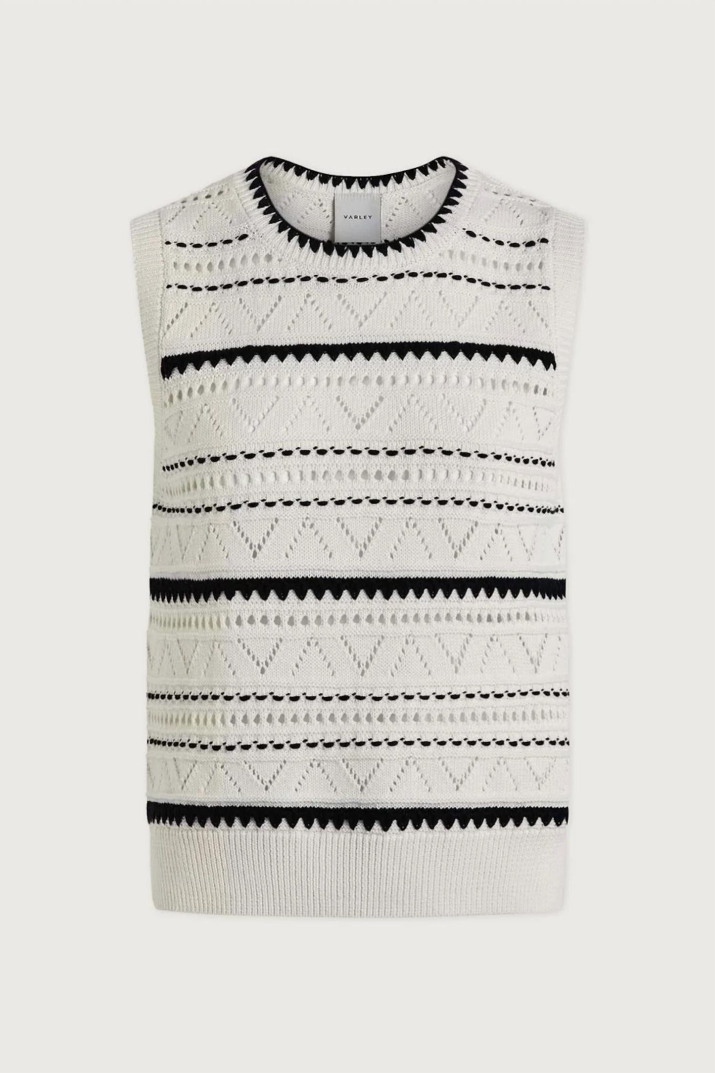 Varley - Athena Pointelle Knit Vest
