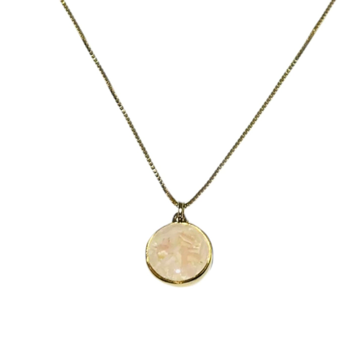 Dune Jewelry - Sandglobe Necklace - Two Element