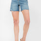 Judy Blue - Cut Off Mid Thigh Jean Shorts