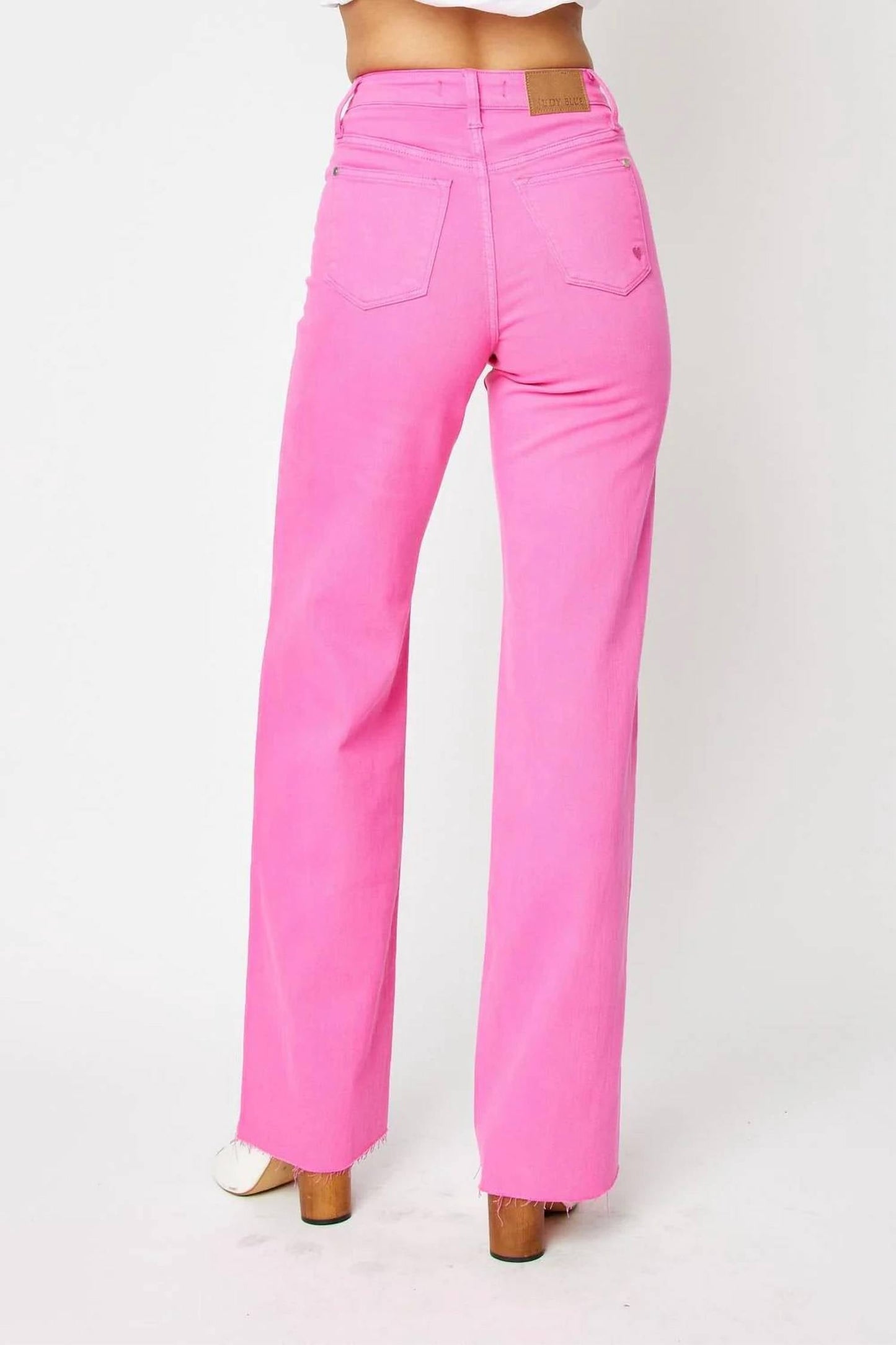 Judy Blue - High Waist Garment Dyed 90's Straight Jeans