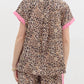 Entro - Leopard Button Up Top