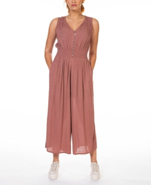 smocked-waist-culotte-jumpsuit