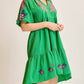 Umgee - Embroidered V-neck Dress