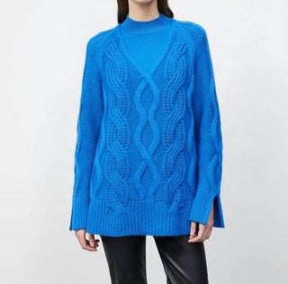 Lafayette 148 - Infinity Mixed Cable Sweater