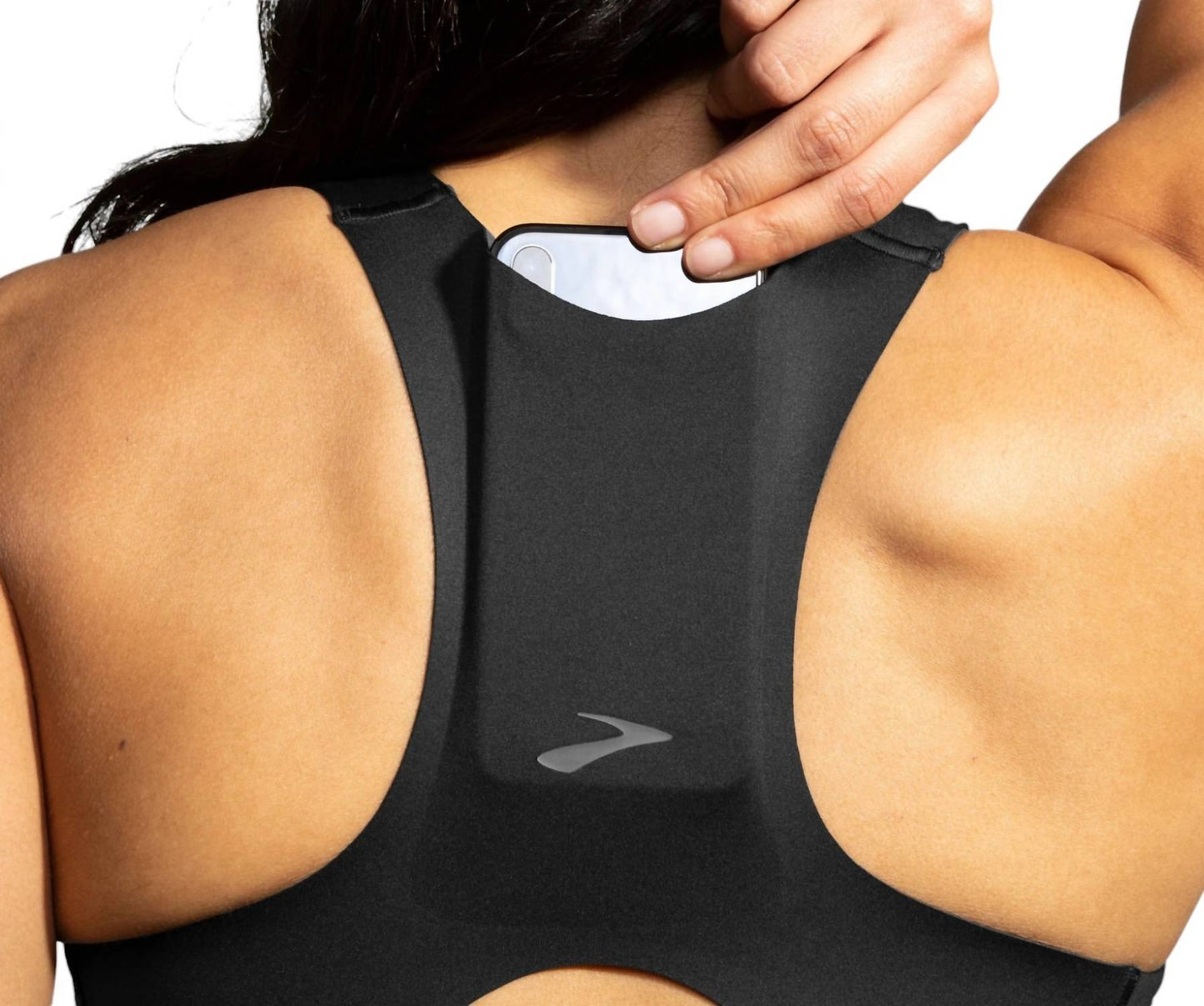 Brooks - DRIVE 3 POCKET RUN BRA