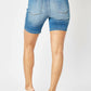 Judy Blue - High Waist Tummy Control Double Button Bermuda Shorts