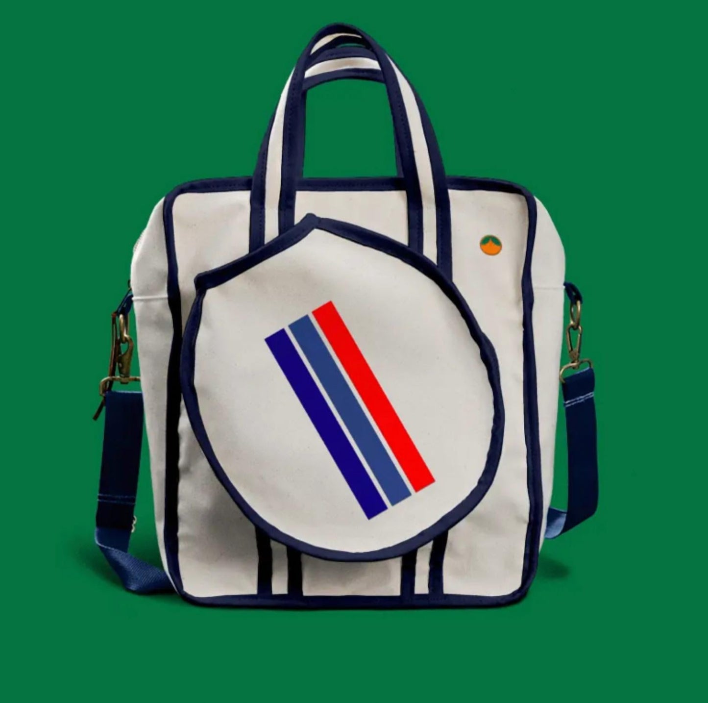 Tangerine Paddle - Chatham Stripe Pickleball Bag
