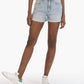 Kut From The Kloth - High Rise Roll-cuff Denim Shorts
