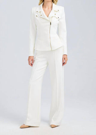 Generation Love - Selah Crepe Moto Jacket