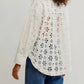 Free People - Mae Washed Eyelet Shirt