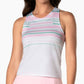 Lucky In Love - Women's Deco Stripe Tank Top
