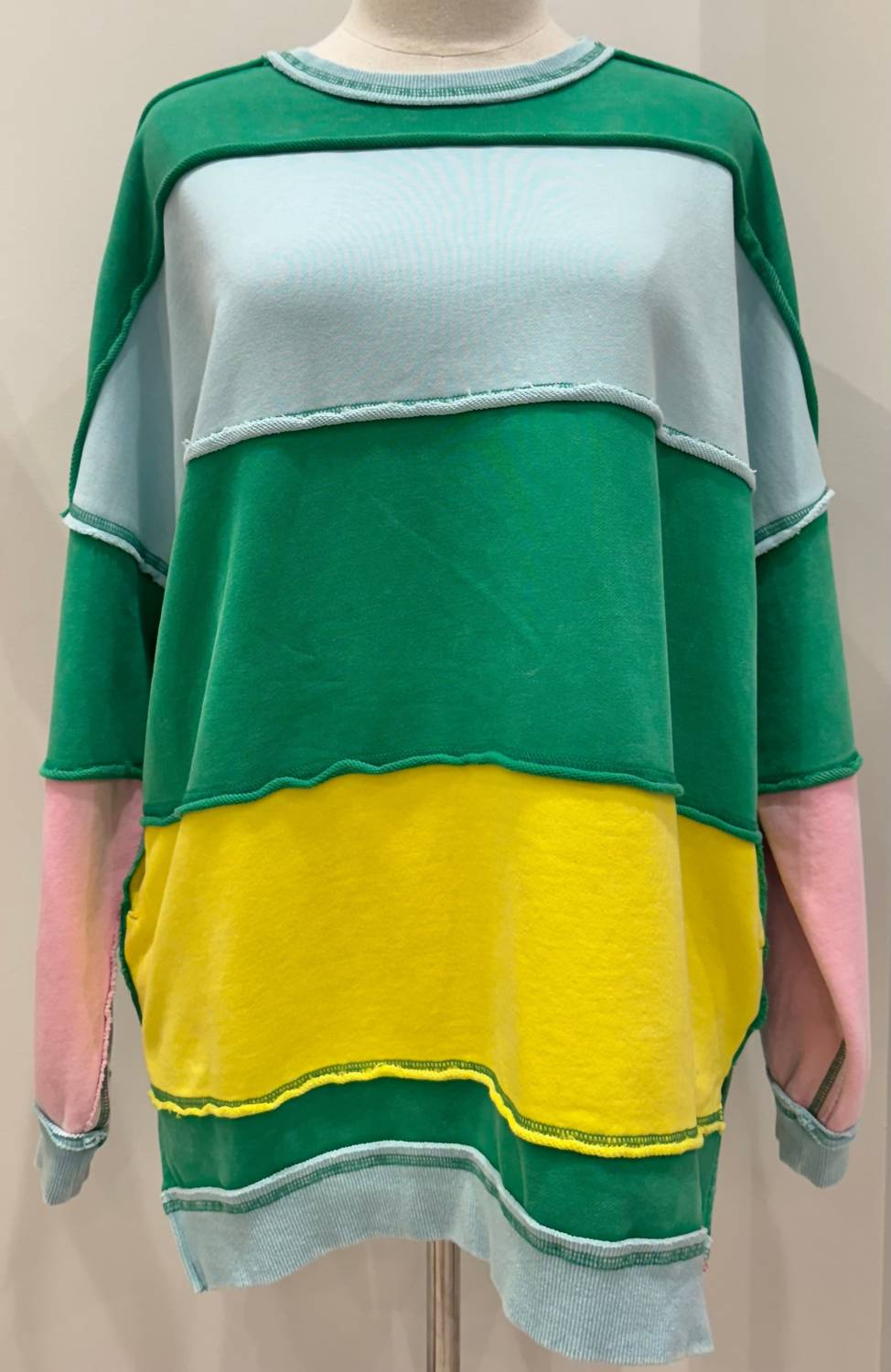 Aemi + Co - Rugby Striped Sweatshirt