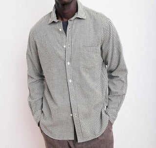 Hartford - Paul Brushed Checked Flannel Shirt