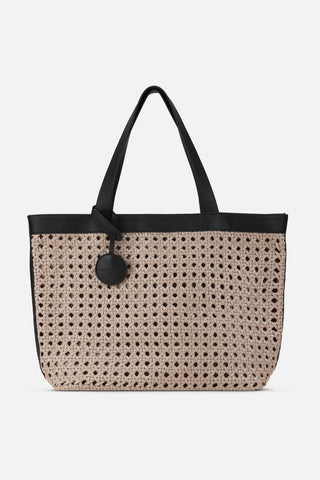 Ilse Jacobsen - Bolsa de praia grande trançada feminina
