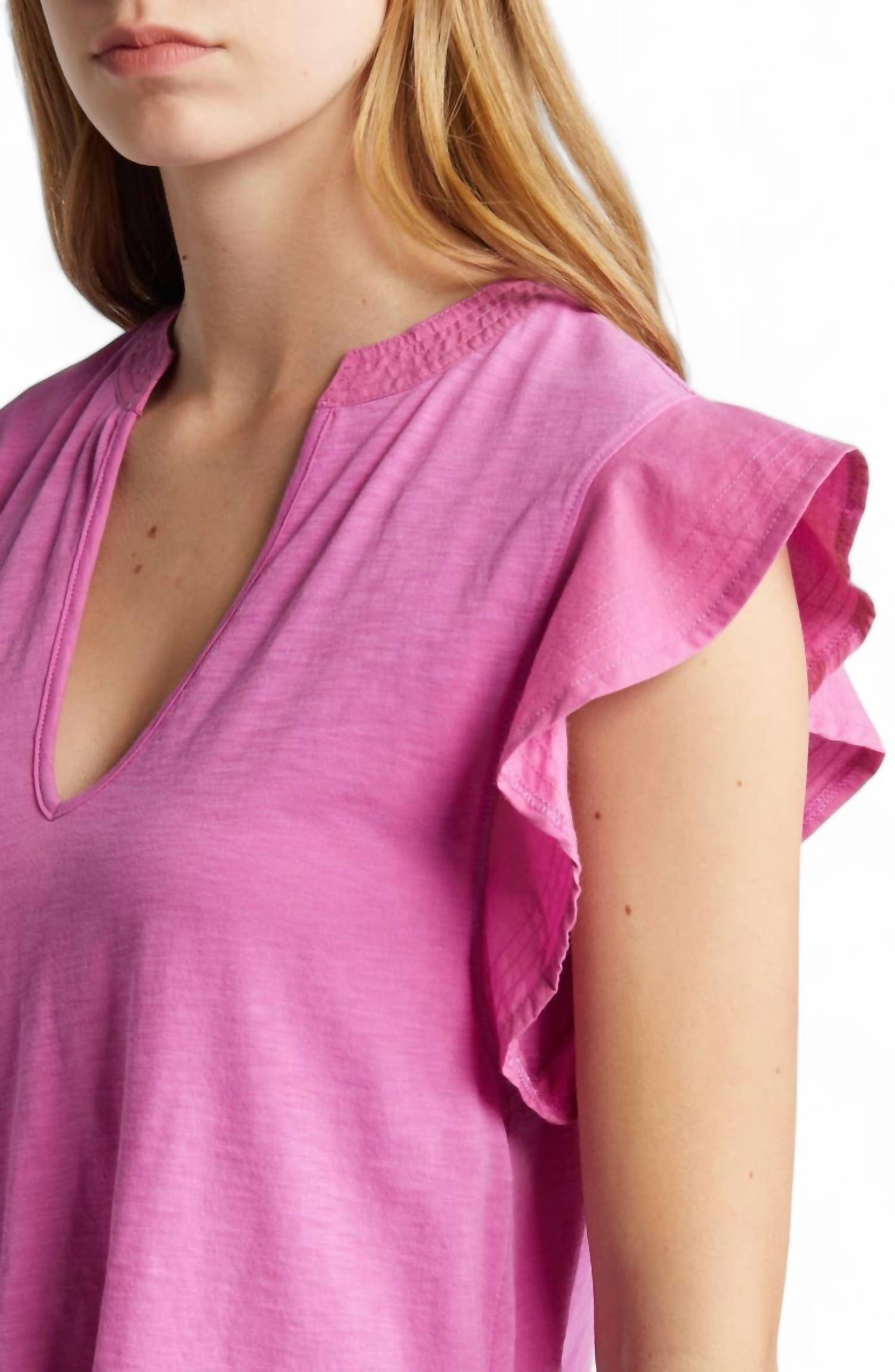 Nation Ltd - CONSTANCE V NECK TOP