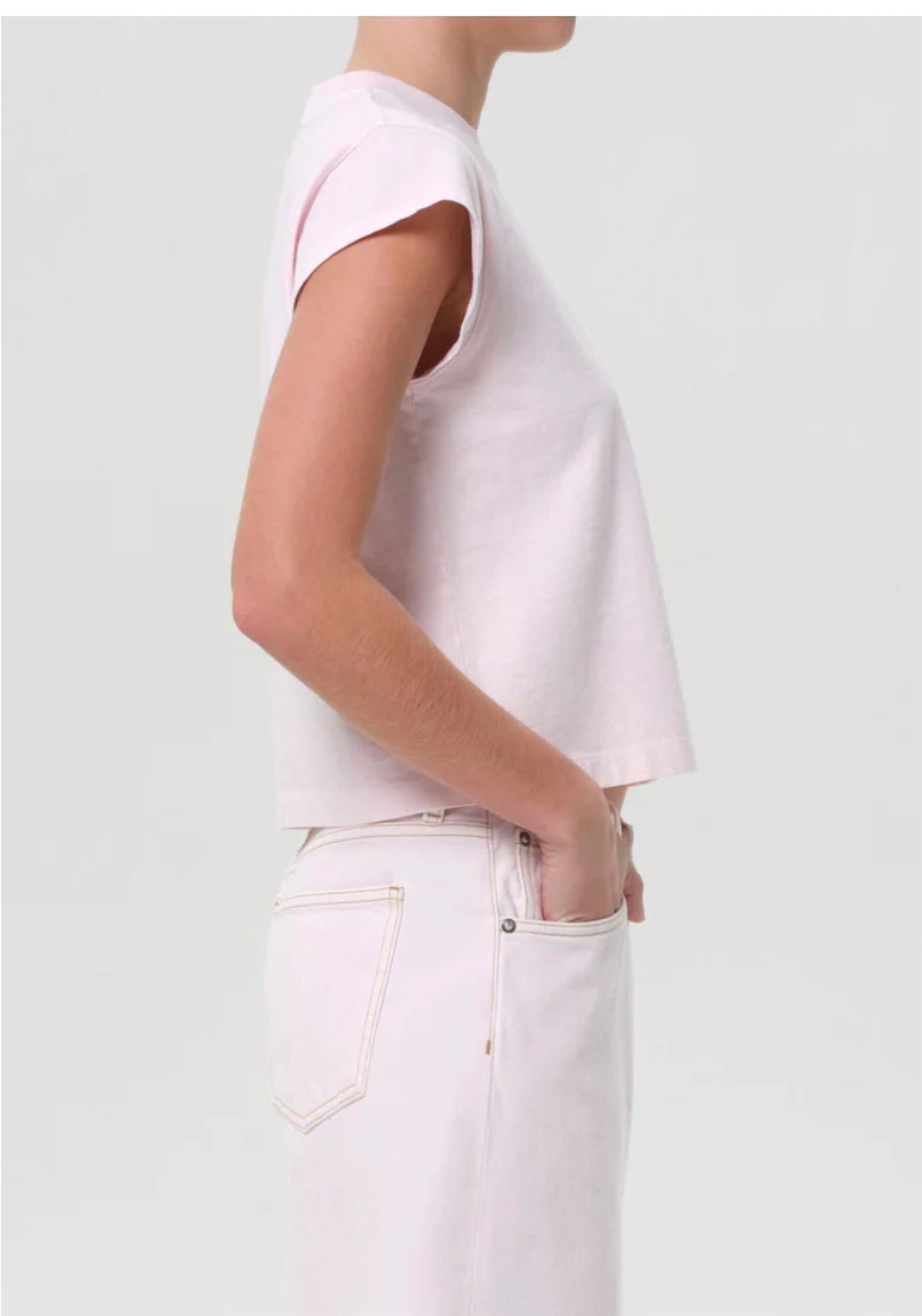 Agolde - Bryce Cap Sleeve Tee