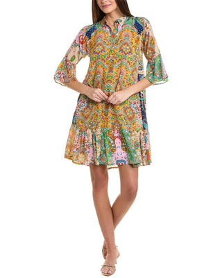 Johnny Was - VESTIDO DE MANGAS COMPRIDAS BRAEMAR ELEON