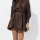 Adelyn Rae - Daphne Bow Mini Dress