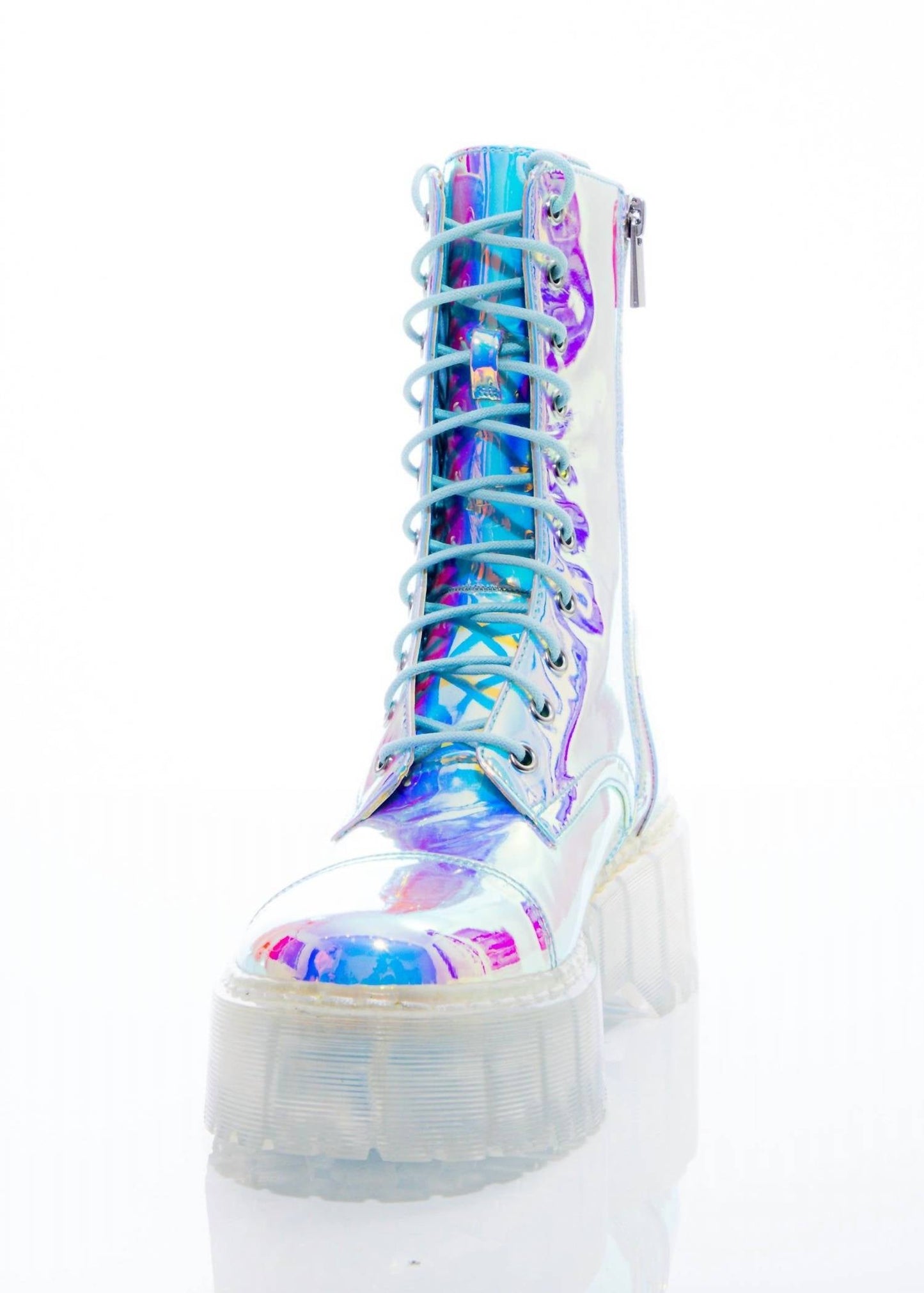 Sparkl Fairy Couture - Women's Opal Combat Boot