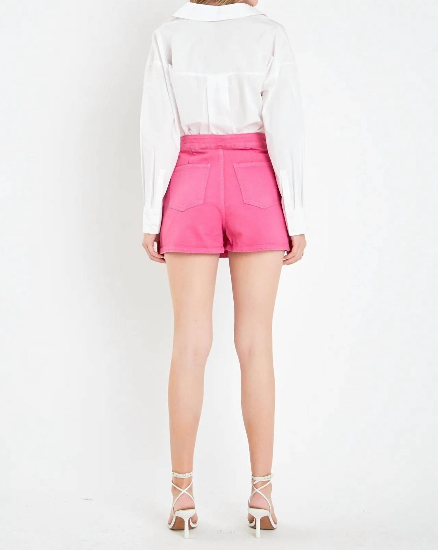 2.7 August Apparel - Denim Mini Skort