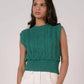 Elan - Antonia Sleeveless Crewneck Sweater