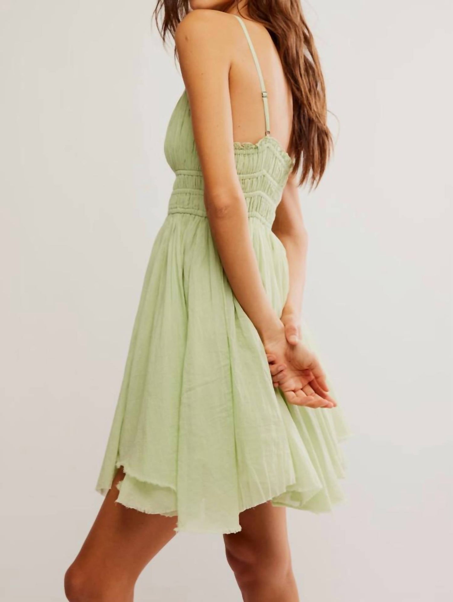 Free People - Delia Slip Mini Dress