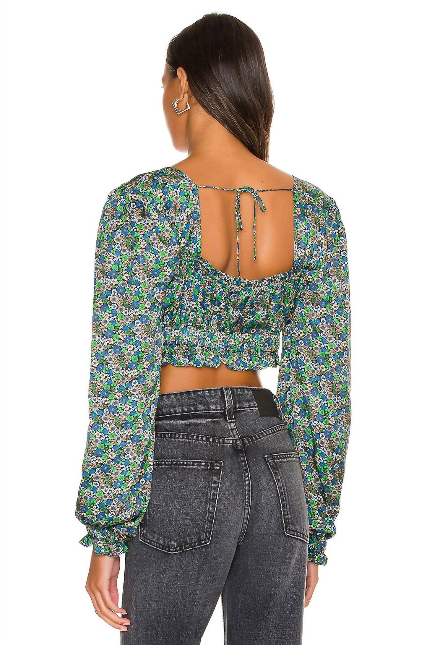 For Love & Lemons - ALISA CROP TOP