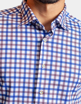 Buki - Camisa técnica de manga comprida Check Mate