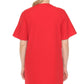 Joseph Ribkoff - Buttoned Shoulders Mini Shift Dress