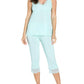Twelve Eighty Eight - Leslie Tank Camisole Boxer Pajama Set