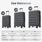 24 Inch Expandable Hardshell Checked Luggage with Tsa Lock