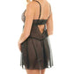 Oh La La Cheri - Journee Leopard Print Babydoll
