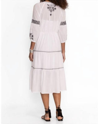 Johnny Was - VESTIDO MIDI CAM EM CAMADAS