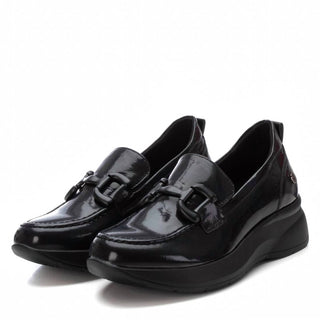 Xti - Mocassins femininos casuais de cunha