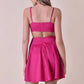 Cason Couture - The Camille Bow Mini Dress