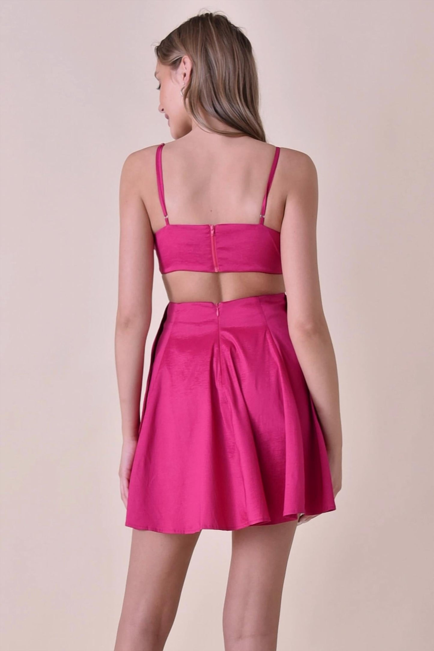 Cason Couture - The Camille Bow Mini Dress