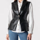 Generation Love - Rialto Vegan Leather Sleeveless Blazer