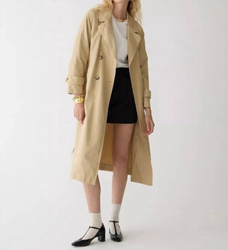 J.Crew - Trench Coat Heritage Relaxed em Chino