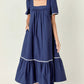 2.7 August Apparel - Women's Ric Rac Midi Dress