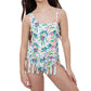 Gottex - Kids Girls One Shoulder Fringe Skirted One Piece Swimsuit