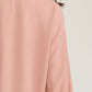 Entro - Placket V-neck Top