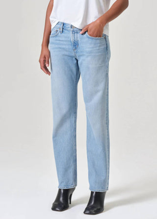 Agolde - Calça Jeans Reta Âmbar
