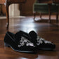 Barabas - Men's Pearls Mod Slip-on Loafers