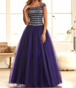 Mac Duggal - Vestido de baile com lantejoulas