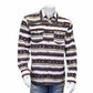 Cowboy Hardware - Men's Striped Aztec Long Sleeve Print