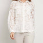 Anatomie - ESTELLA STRETCH LACE BUTTON UP TOP