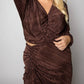 Good American - ALWAYS FITS PLISSÉ RUCHED TOP