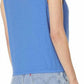 Lilla P - Sleeveless Faux Wrap Top